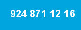 924 871 12 16